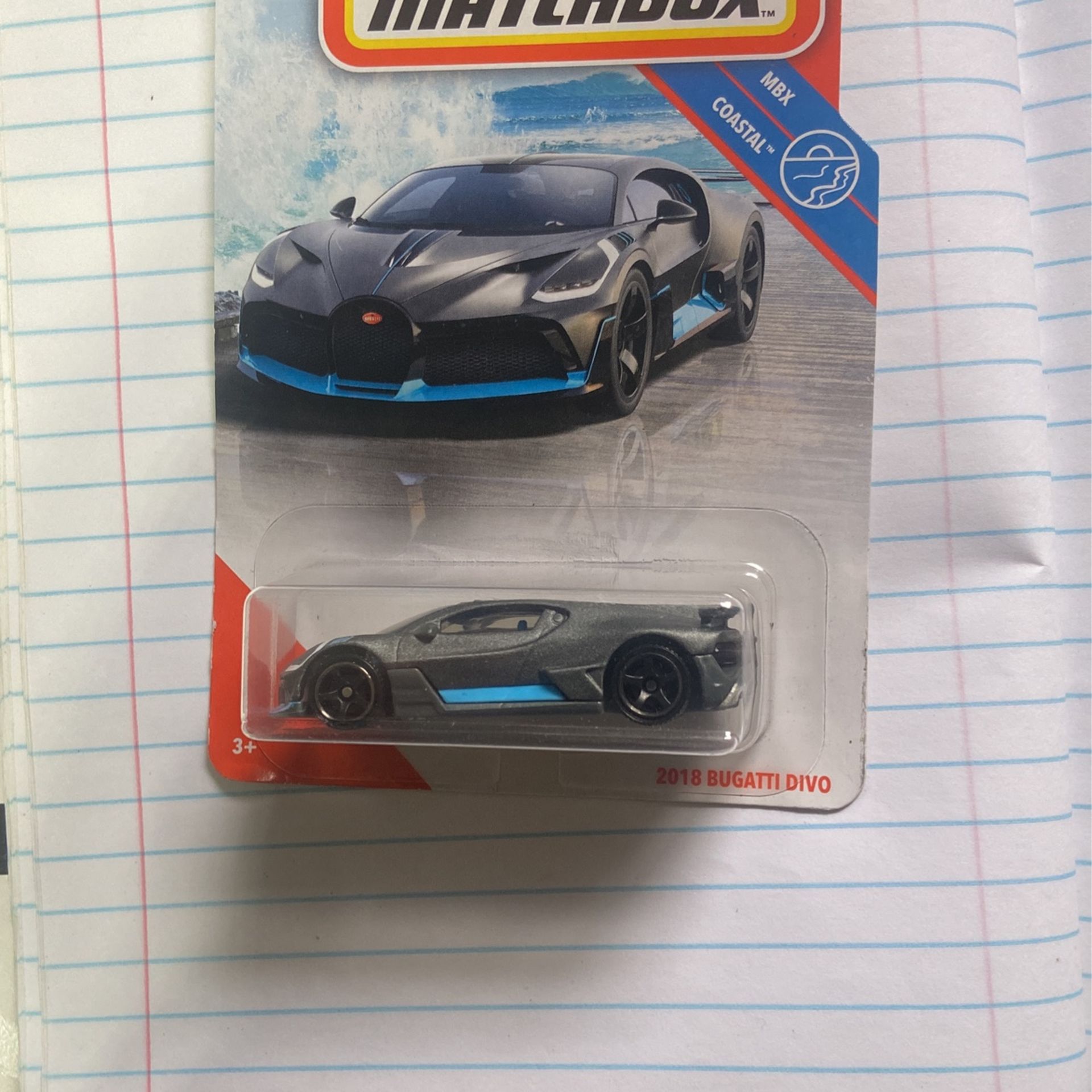 Matchbox 2018 Bugatti Divo, Coastal 46/100