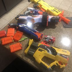 Lot Of Nerf Guns