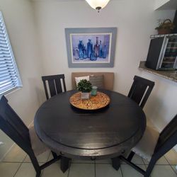 6 Person Dining Table Set