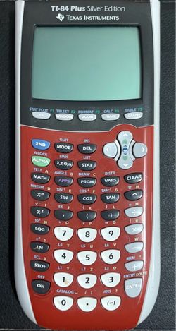 TI-84 Silver Edition Graphing Calculator