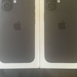 Two IPhone 16  Locked