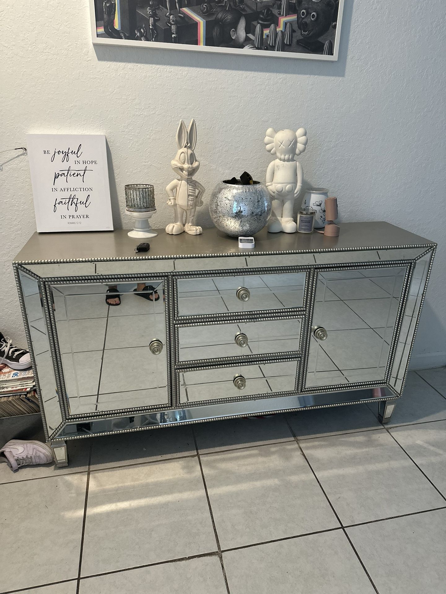 Mirrored Dresser