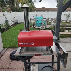Pizzell Gas Pizza Oven With Table 