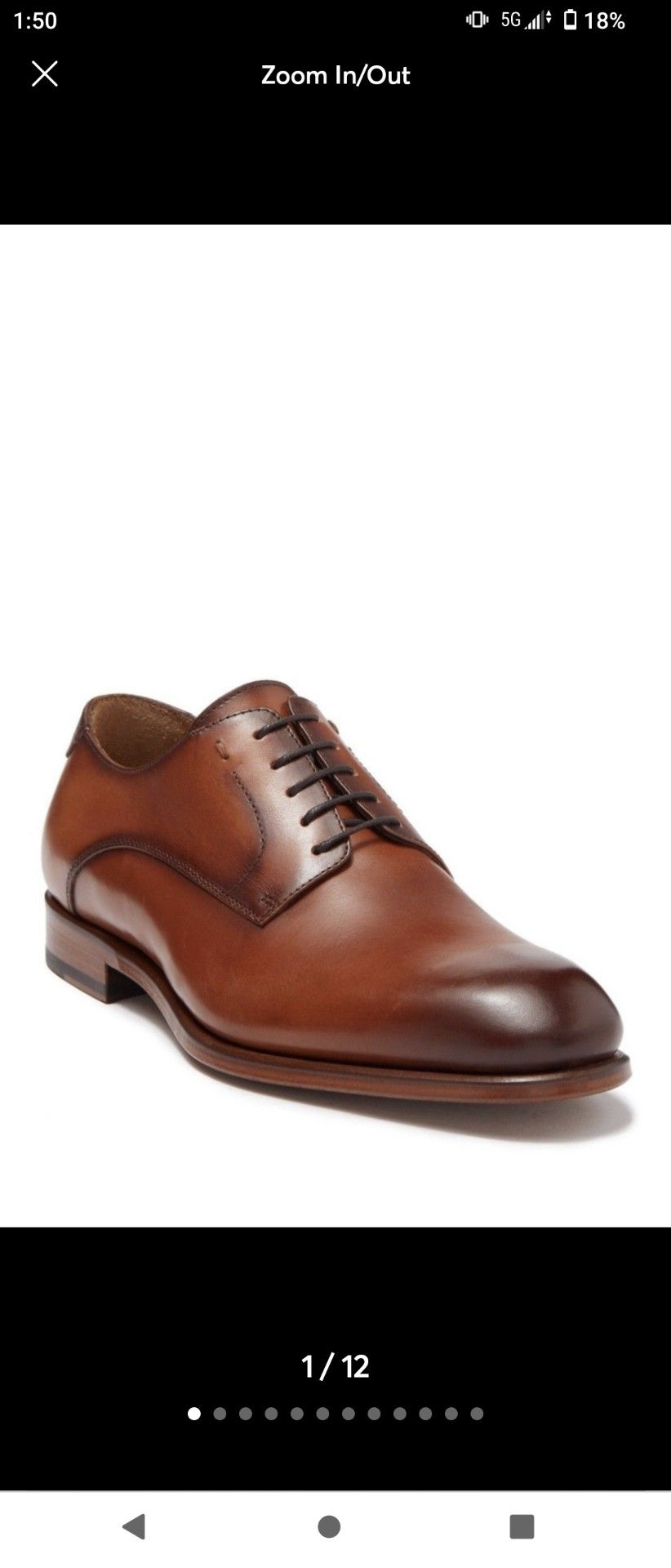Antonio Maurizi Jack Plain Toe Derby Leather Shoes Jack  display picture 3