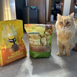 PENDING ** Free Cat Food + Treats
