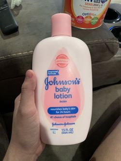 Johnson’s baby lotion