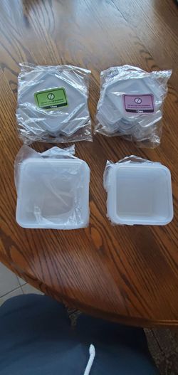 Food Container With Lid - Plastic
