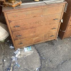 Vintage Metal Hotel Dressers 