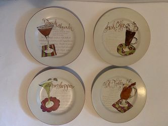 Rosanna “Coffee and Cordials” dessert plates