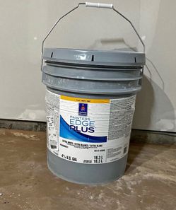 5  gallons Flat. Paint Interior. Color 7570 Egret White