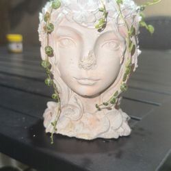 String Of Turtles In Lady Face Planter