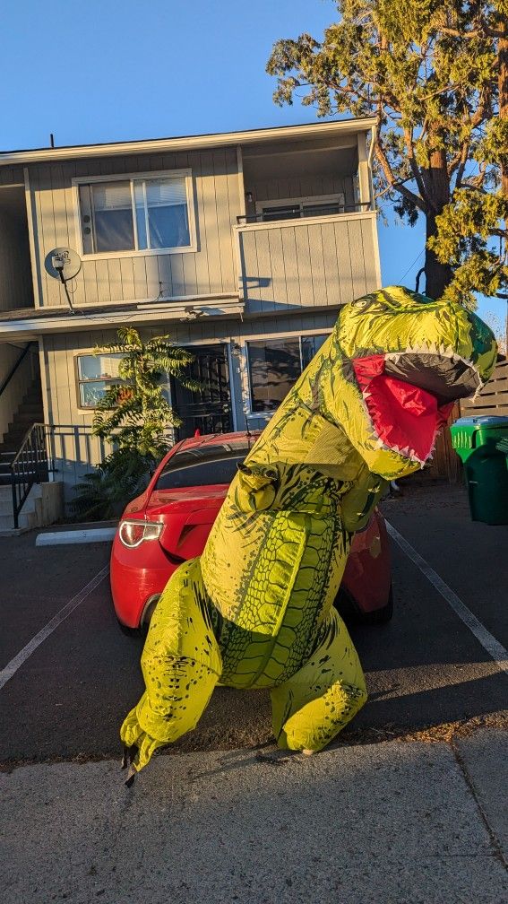 Inflatable Dino Costume 
