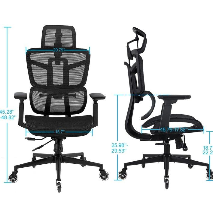 Assembly required Ergonomic Desk Chair Mesh High Back Chair