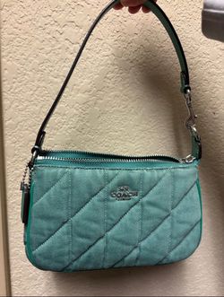Green coach purse