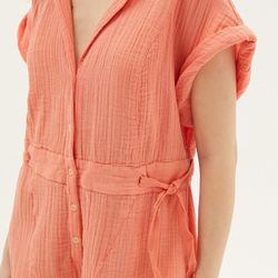 Urban Outfitters Gauze Romper Size Medium 