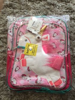 Unicorn it’s so fluffy pink backpack