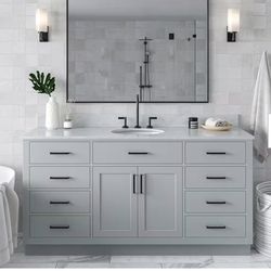 Hepburn 66 in. Single Sink Freestanding Bathroom