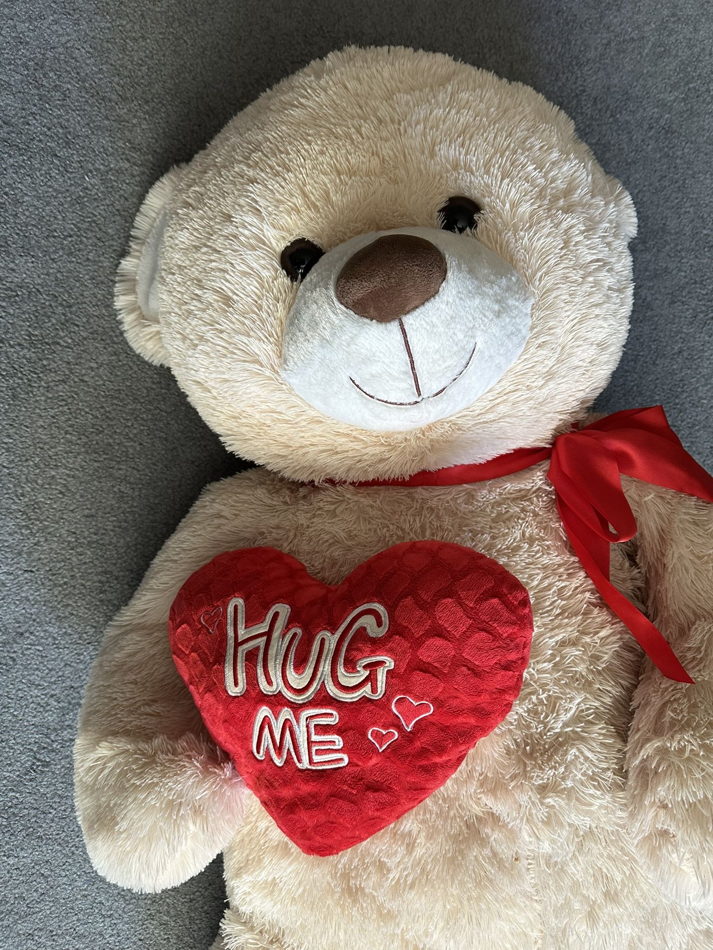 Big Beige Teddy Bear