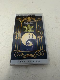 Sony PSP Video Tim Burtons The Nightmare Before Christmas Sealed