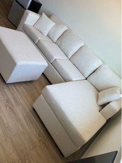 Amazing deal brand new Cream Sectionals