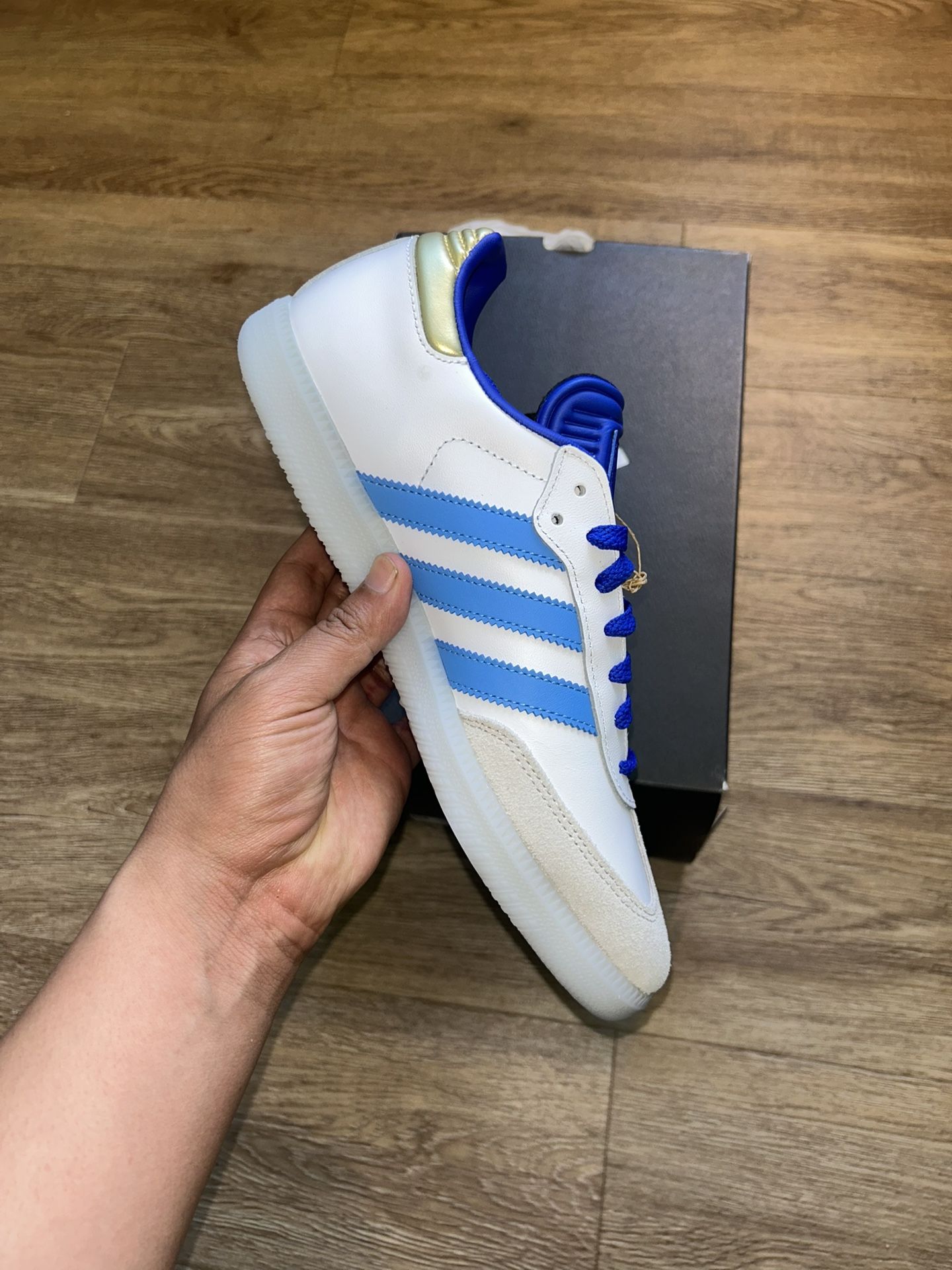 adidas gazelle silver green womens adidas Predator Freestyle Indoor Shoes, Lucid Blue/White/Solar Red / 12