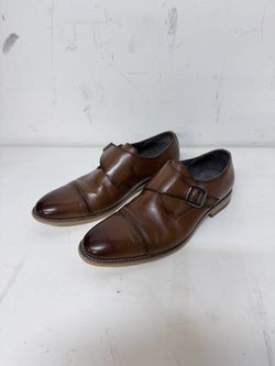 Men’s Stacy Adam’s Brown Leather Dress Shoes size 8.5