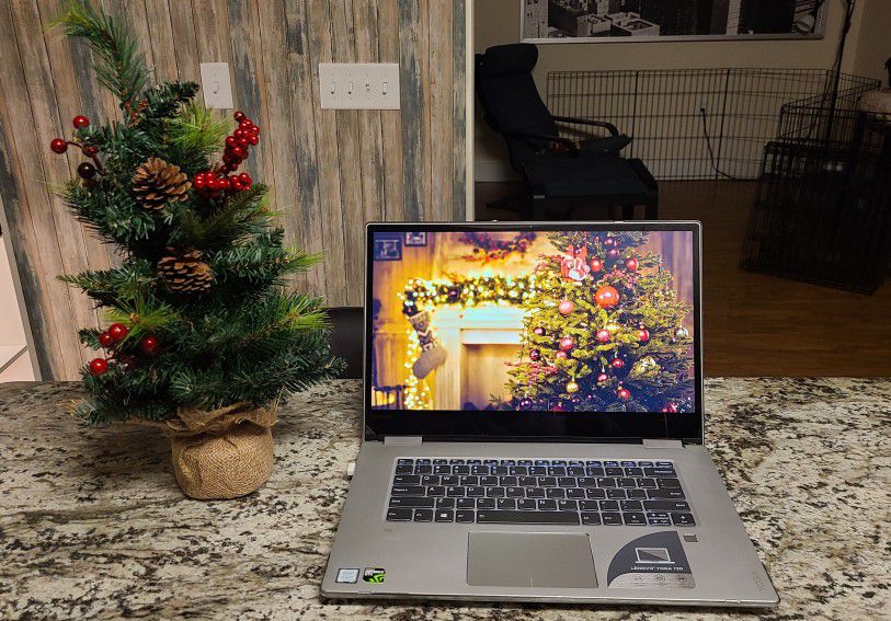 4K Laptop Lenovo Yoga 720 with a protective cover and additional wireless keyboard for sale