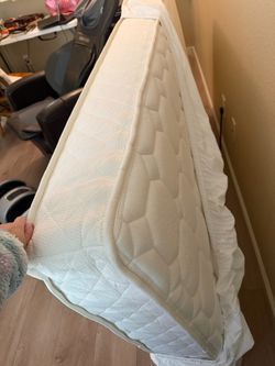 twin size frame + mattress