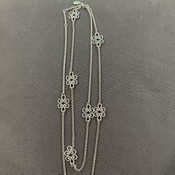 James avery linked swirls best sale necklace