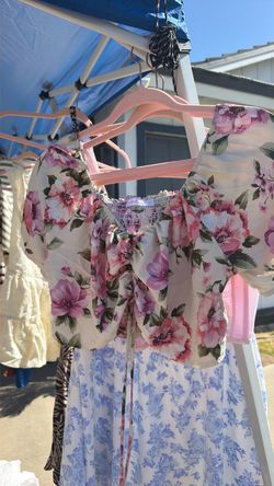 Cropped top / dress top