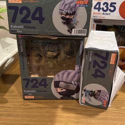 GOOD SMILE COMPANY GSC NENDOROID 724 NARUTO KAKASHI HATAKE ACTION FIGURE