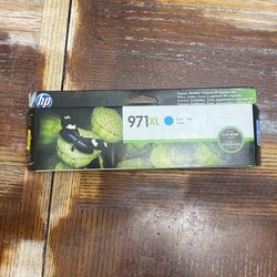 HP 971XL Cyan High Yield Original Ink Cartridge, CN626AM