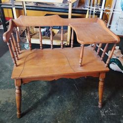 Vintage phone chair