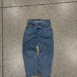 Blue Straight Jeans