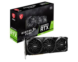 MSI RTX 3080 Ventus 3X Plus 10G OC LHR Graphics Card Black