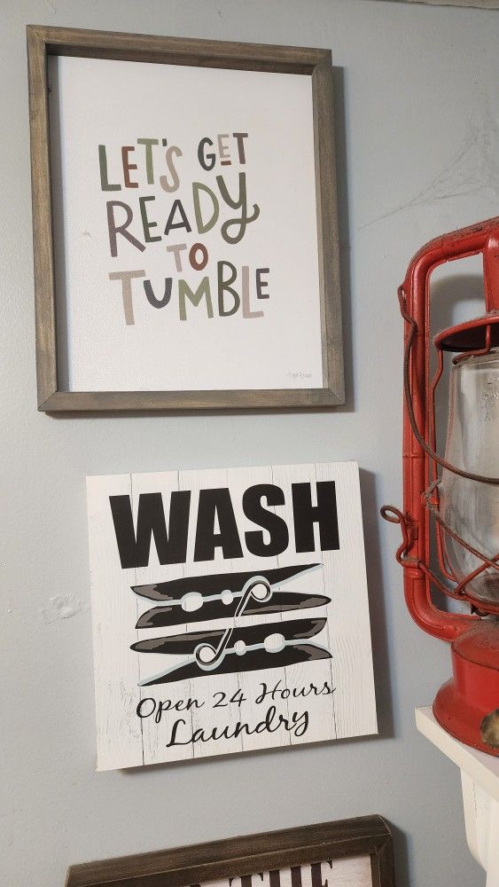 Laundry Room Signs