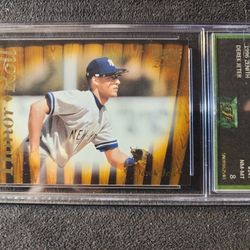 1996 Zenith Pinnacle #147 Derek Jeter Honor Roll
EJE NM-MT 8