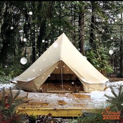 Stout Bell Tent Ultimate 5000 Pro 15’ Glamping Tent - Quick Sale $800 OBO