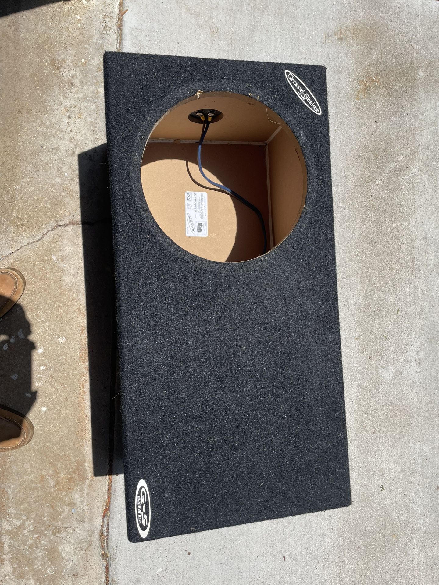 Ground Shaker 12” Subwoofer Box
