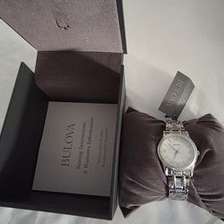 Bulova Women Corporate Collection silver