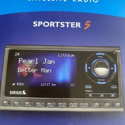 Sirius Satellite Radio + Sportsman Satellite CarRadio 