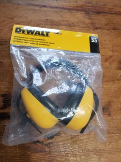 Dewalt Interrupter Ear Defender (noise reduction)


