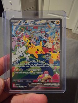 Pikachu ex 149/128 Pokémon Card 30th Anniversary