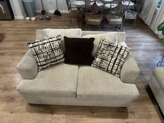 Two pieces sofa