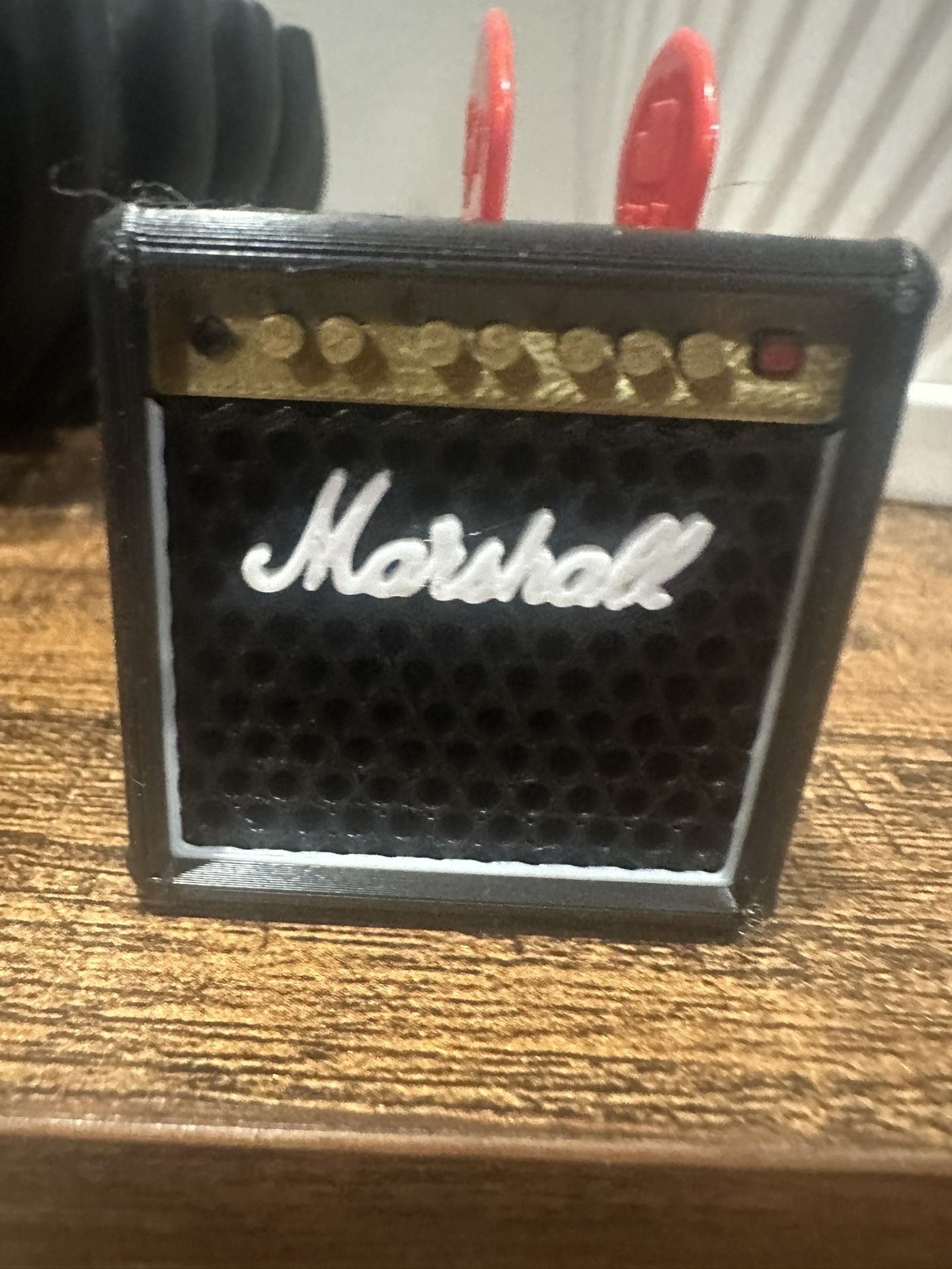 Mini Marshall Guitar Pick Holder
