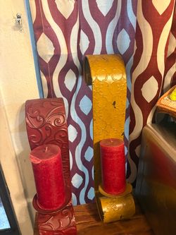 Candle set decoration