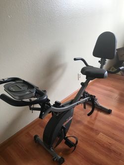 Folding Recumbent Exercise Bike - Like New