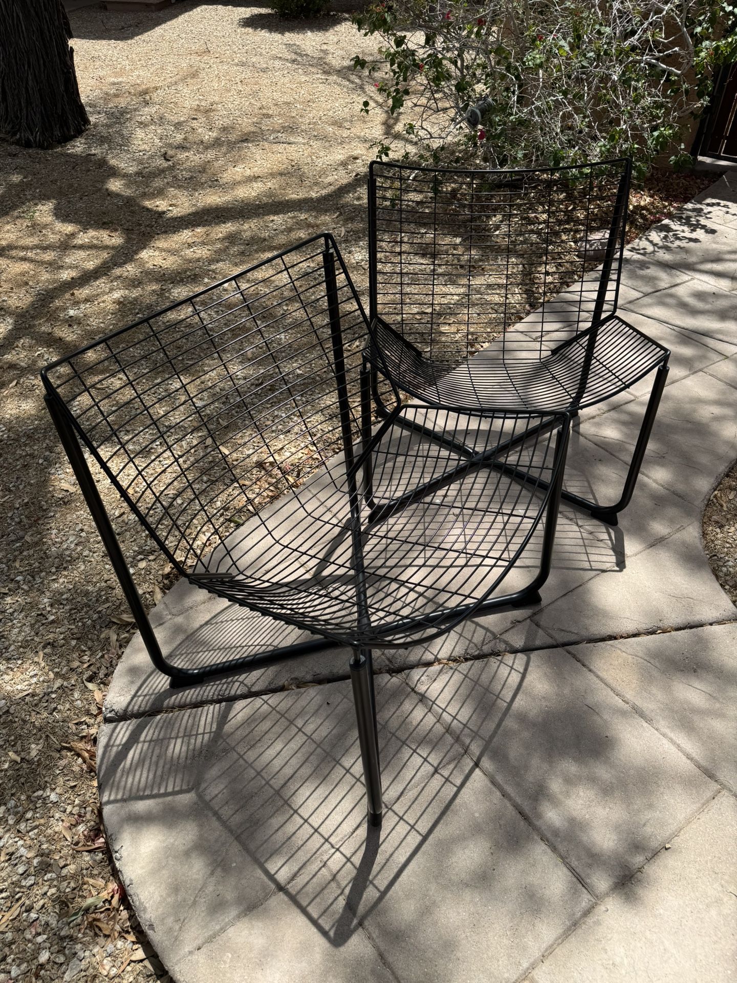 IKEA Skalboda Black Wire Chairs. SET Only