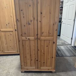 Hardwood Armoire 