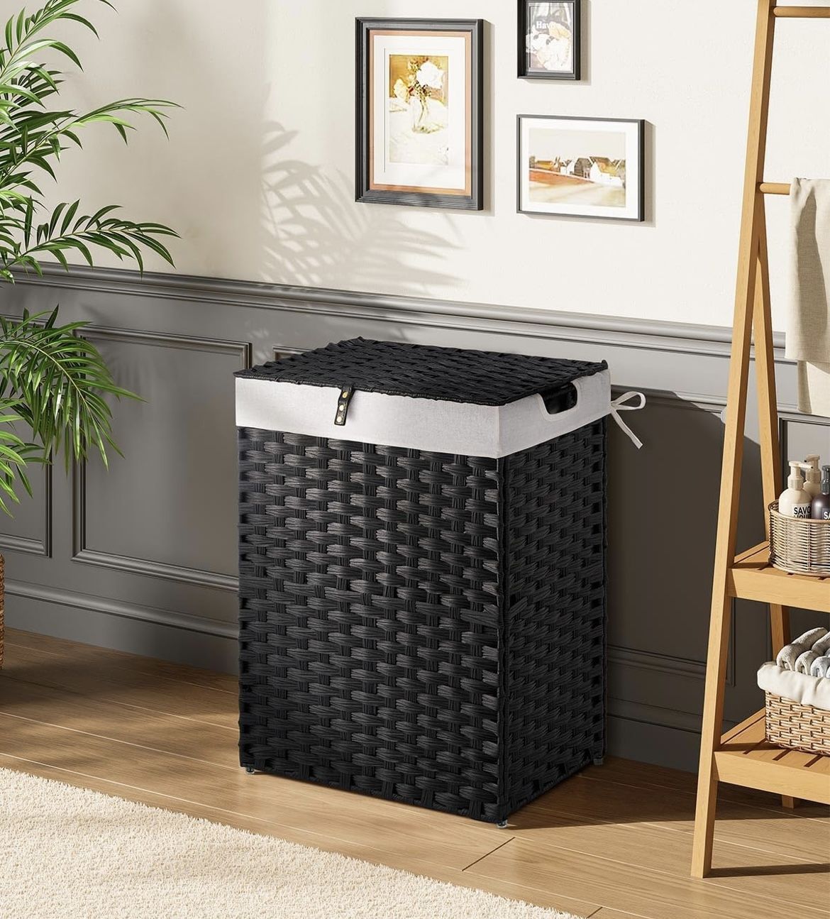 Greenstell Laundry Hamper with 2 Removable Liner Bags